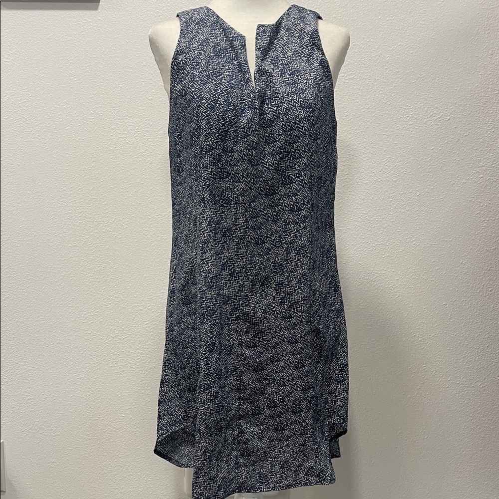 Maisin Jules Sleeveless Navy Speckle Shift Dress